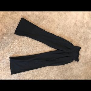 Black maternity dress pants